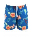 Short Floral Estampado Calção elastano P M G Gg Verão